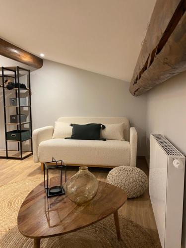 Χώρος καθιστικού στο CHALET CAREVA