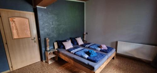 Posteľ alebo postele v izbe v ubytovaní Appartement Gletscher-Koje