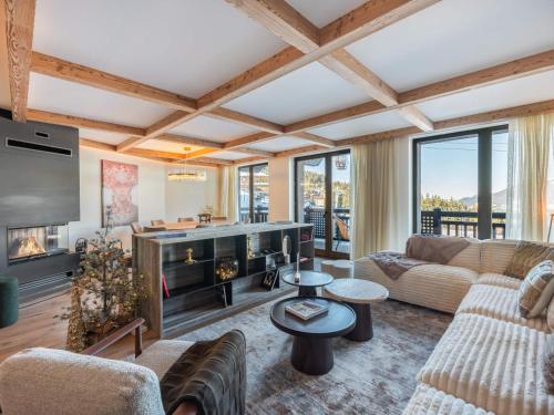 Appartement neuf skis aux pieds avec accès piscine et SPA à Courchevel 1850 - FR-1-564-103