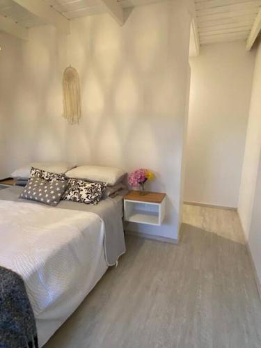 Postel nebo postele na pokoji v ubytování Cabañas Soles del Este