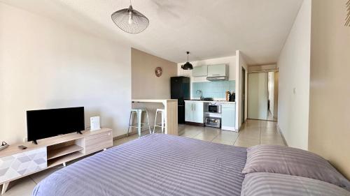 Studio cosy tout équipé - idéalement situé