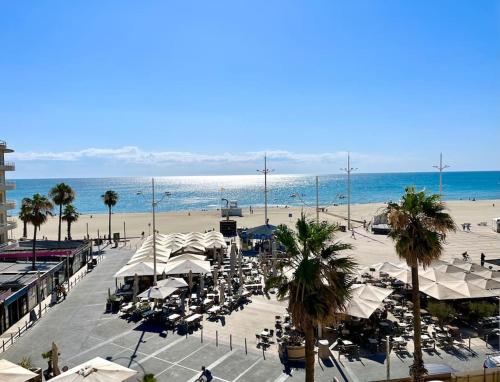 Appart T2 Calme - Centre de Canet - Parking - Clim