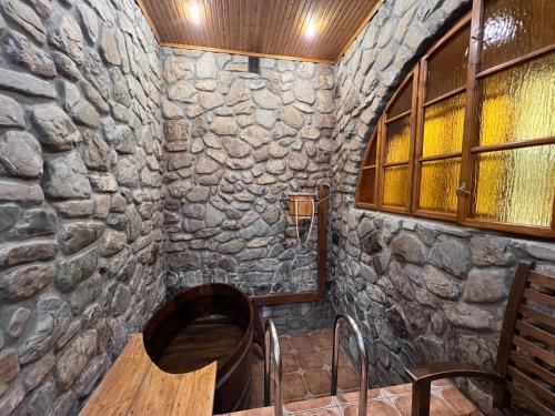 Χώρος καθιστικού στο U Yaroslava Hotel