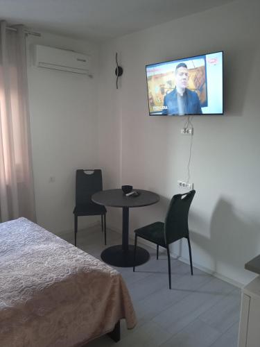 TV/trung tâm giải trí tại Apartman DON Arandjelovac