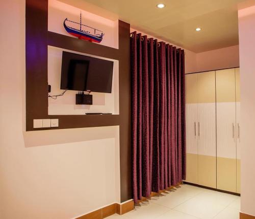 TV a/nebo společenská místnost v ubytování Sunview Residence