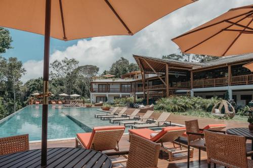 Πισίνα στο ή κοντά στο Aysú Trancoso Boutique Hotel