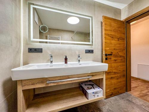 Koupelna v ubytování Zillertal Center Apartment Villa