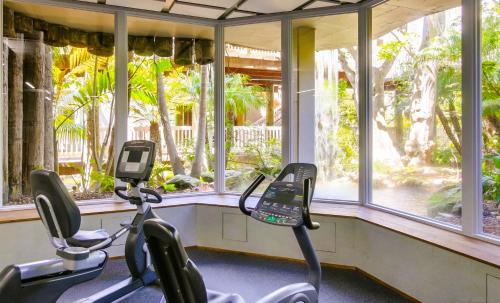 Fitness centrum a/nebo fitness zařízení v ubytování Brooks Beach Vacations Cottage G5 Oceanside