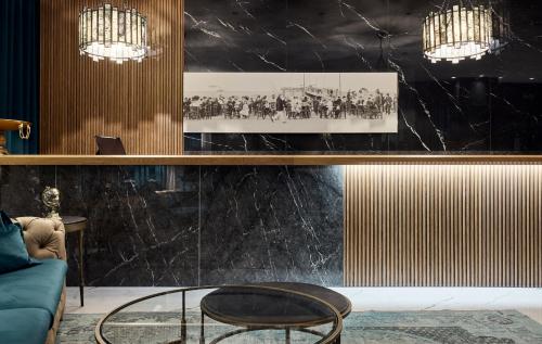 Et opholdsområde på Athenarum Portus Life & Style Hotel