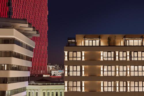 Bygningen som hotellet ligger i