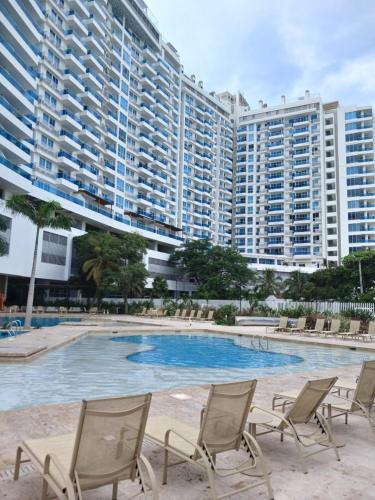 Πισίνα στο ή κοντά στο Apartamento Full Equipado Primera Linea de Playa