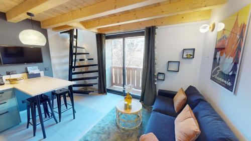 Et opholdsområde på La Petite Maison