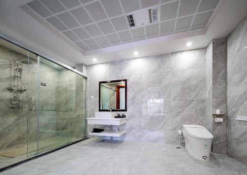 Koupelna v ubytování Zhangjiajie Guanshanyuan B&B