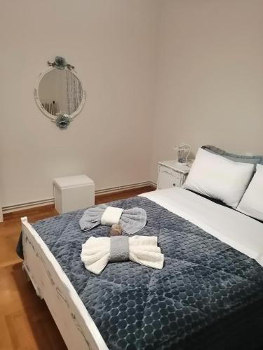 Postel nebo postele na pokoji v ubytování Dandelions