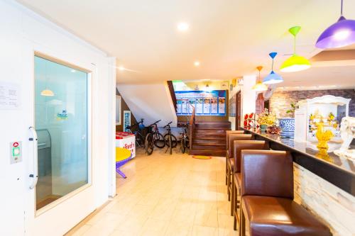 Una cocina o cocineta en Talay Sai @ Thung Wua Laen