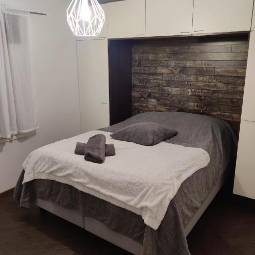 Ένα ή περισσότερα κρεβάτια σε δωμάτιο στο Arctic Harju House