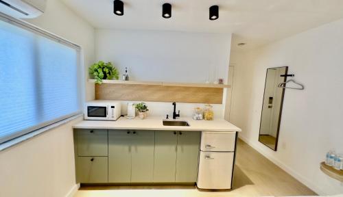 Dapur atau dapur kecil di Miami CUTE