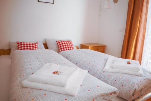 Postel nebo postele na pokoji v ubytování Hotel Malixerhof
