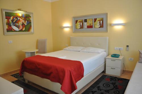 Hotel Pik Lotiにあるベッド