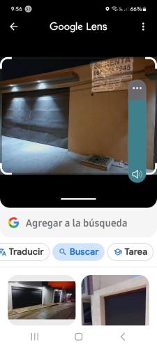 uma imagem de telemóvel de um quarto com uma cama em Casa en renta Rosarito em Santa Mónica Sur