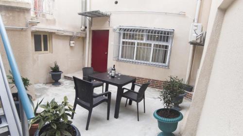 Balkón nebo terasa v ubytování BABEL APARTMENTS