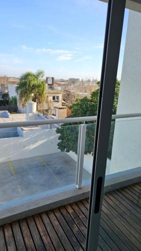 a view from the balcony of a house at MI LUGAR * CHIVILCOY in Chivilcoy