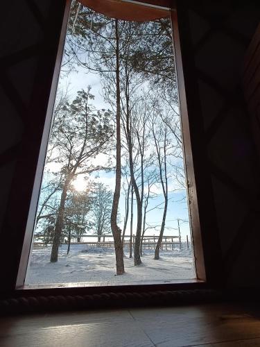Příroda nedaleko luxury tent