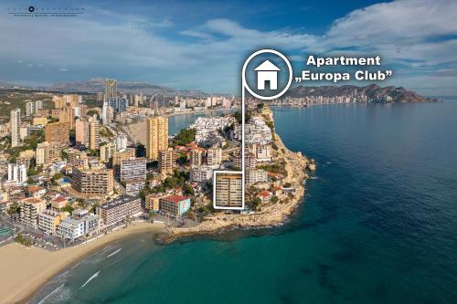 Europa Club Apartment, La Cala de Finestrat, Benidorm, Next to the beach, Ground floor, Air Cond