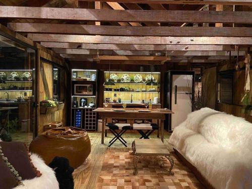 Ruang duduk di Borgo 28 Gramado