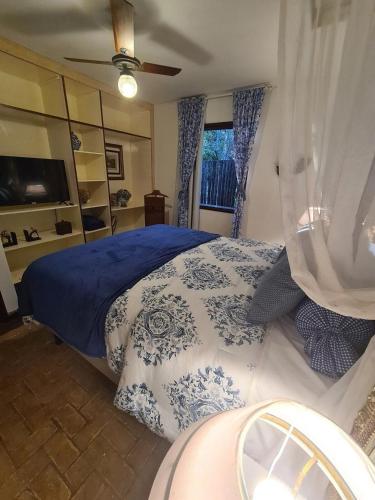 Ένα ή περισσότερα κρεβάτια σε δωμάτιο στο Casas Park Way