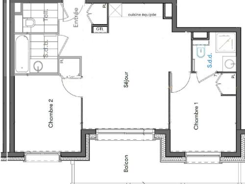Appartement Les Saisies, 3 pièces, 6 personnes - FR-1-293-388