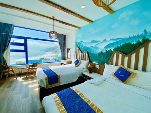 Ένα ή περισσότερα κρεβάτια σε δωμάτιο στο Chai Village Hotel