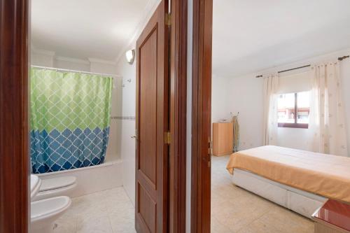 Koupelna v ubytování Los Girasoles