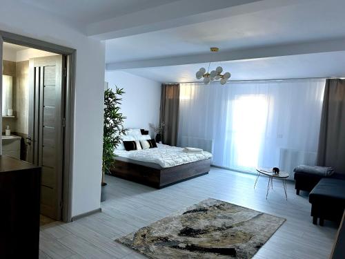 Brand New Apartment with Self check in - Spital Fundeni -Dragonul Rosu 객실 침대