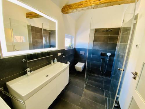 Kúpeľňa v ubytovaní Stromkaje