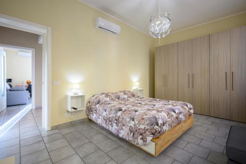 Ένα ή περισσότερα κρεβάτια σε δωμάτιο στο La casa del Sole