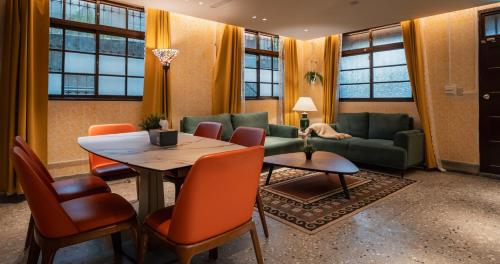 Ruang duduk di 文坊 Wen Guest House
