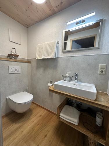 Koupelna v ubytování Haus Walch