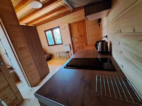 Køkken eller tekøkken på POD FALAMI - domki letniskowe
