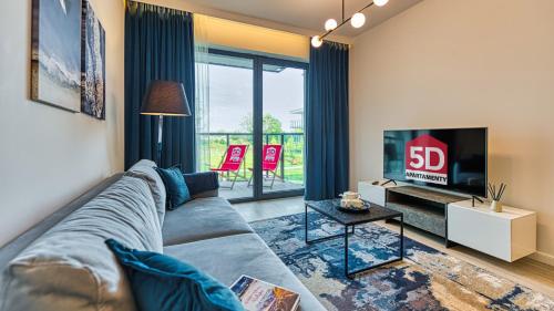 Rezydencja Niechorze 213 z Basenem, Sauną, Jacuzzi, przy samej PLAŻY - 5D Apartments