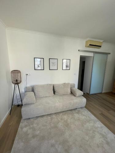 Χώρος καθιστικού στο Altstadtglück im Zollhäuschen