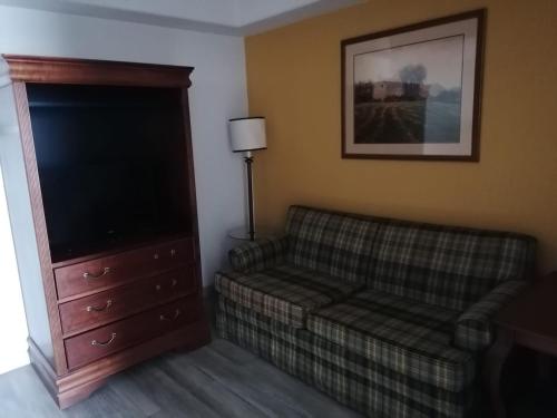 Posezení v ubytování Sierra Huasteca Inn