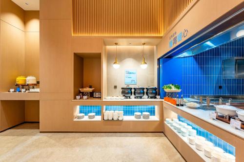 Πισίνα στο ή κοντά στο Holiday Inn Express Haiyan by IHG