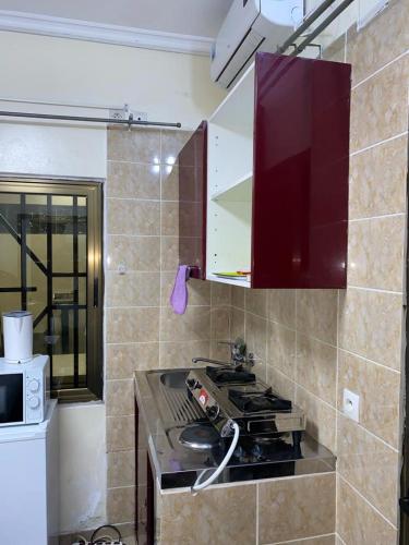 Η κουζίνα ή μικρή κουζίνα στο Villa Palmeraie