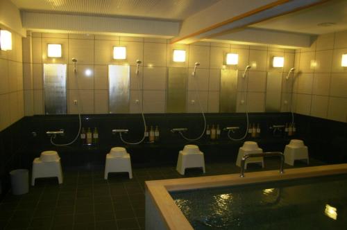 Koupelna v ubytování Hotel Alpha-One Niihama