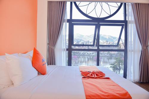 Sapa Legacy Hotelにあるベッド