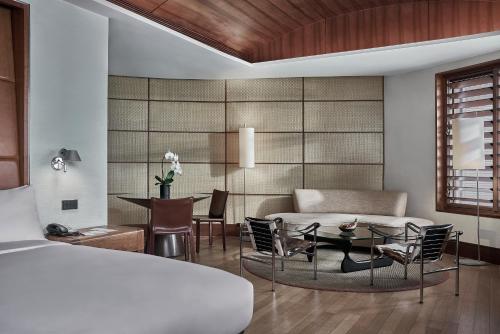 Ruang duduk di Singapore Marriott Tang Plaza Hotel