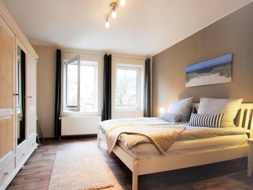 Katil atau katil-katil dalam bilik di Haus Auguste, Strandlaeufer