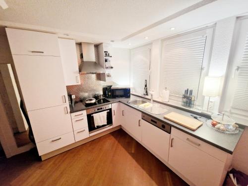 Η κουζίνα ή μικρή κουζίνα στο Smartpartment Hemelingen - Shared apartment