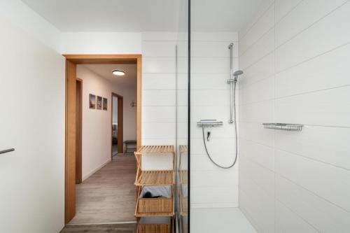 Koupelna v ubytování Perlebüdchen